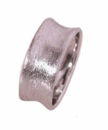Ring silver model for men with band