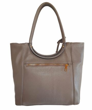 Contemporary Medium Dollaro Leather Bag (B275)