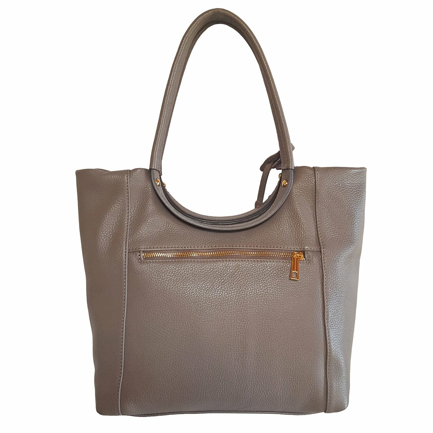 Contemporary Medium Dollaro Leather Bag (B275)