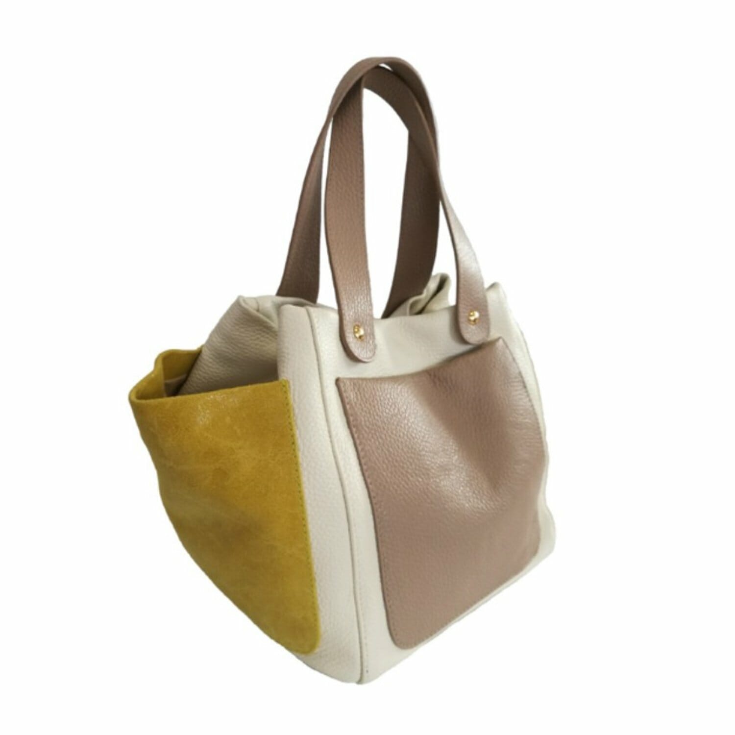Dollaro Leather & Suede Tote (27005MX)