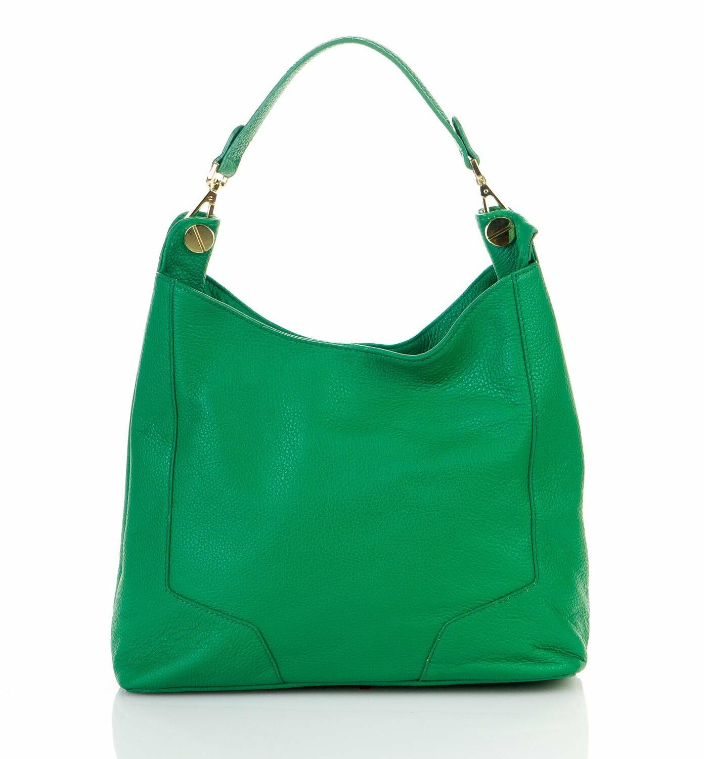 Hanna Genuine dollar  leather bag - GREEN