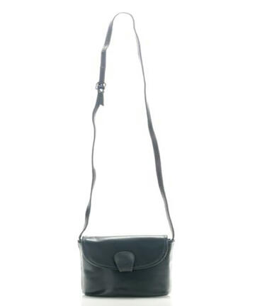 JULIENT Elettra Cowhide Genuine Leather Adjustable Strap Bag - Blue