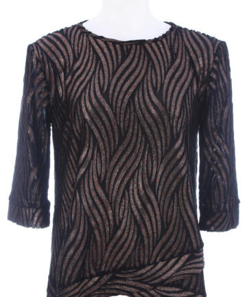 SW08 Bronze Lame Top 100� Polyester