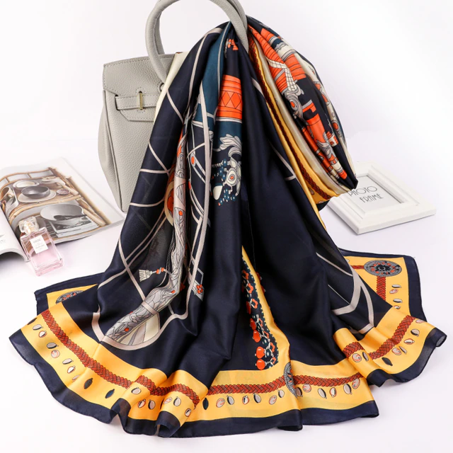 180 90cm Luxury Brand Women Summer Silk Scarves Shawl Lady Wrap Soft Female Echarpe Designer Beach.jpg 640x640 (1)